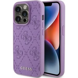 Guess iPhone 15 Pro Max Mobilcover Quiltet 4G Classic - Lilla