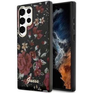 Guess Galaxy S23 Ultra Mobile Case Flower Collection - Grøn