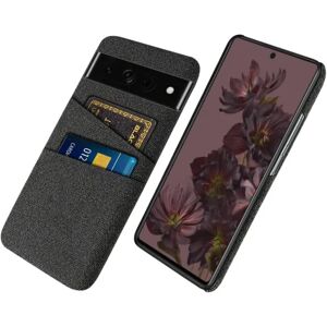 Taltech Google Pixel 7 Pro Mobile Cover Card Holder - Sort