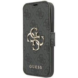 Guess 4G Big Metal Logo Cover iPhone 13 Pro / 13 - Sort Black