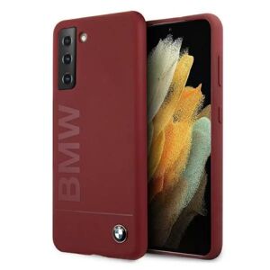 BMW Silikone Signature Logo Cover Galaxy S21 5G - Rød Red