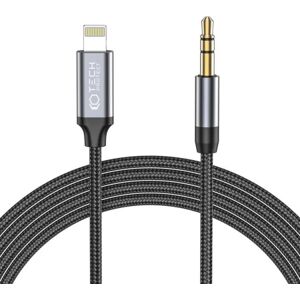 Tech-Protect Lightning To Aux Mini (3,5 mm) Kabel 100 cm Sort