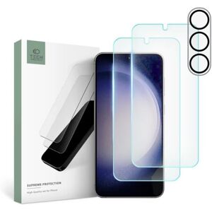 [3-Pack] Tech-Protect Galaxy S23 kameralinsebeskytter i hærdet glas,