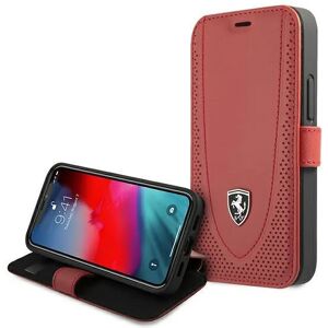 Acer Ferrari Wallet Case iPhone 12 mini Off Track Perforeret - Rød Red