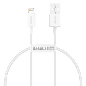 Baseus Superior kabel USB Lightning 2,4A 0,25 m Hvid (CALYS-02)