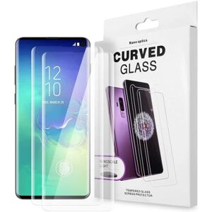 A-One Brand [2-PACK] UV hærdet glas skærmbeskytter Samsung Galaxy S10 skærmbeskytter