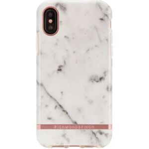 Richmond & Finch Skal Vit Marmor Rosé - iPhone XS Max Multicolor