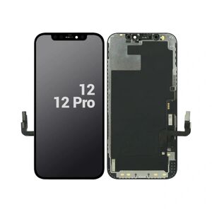 G-SP iPhone 12/12 Pro In-Cell LCD Skärm Svart Black