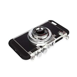 G-Sp Mobilskal Silikon iPhone 7/8 Plus Kameramotiv - Svart Black