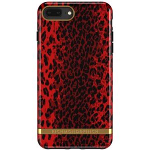 Richmond & Finch Skal Röd Leopard - iPhone 6/7/8 Plus Red