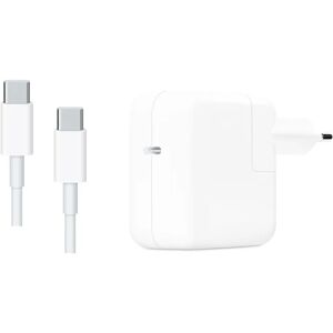 Apple Oplader til MacBook, iPad og iPhone, 30W med USB-C kabel