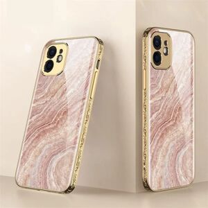 b behover. iPhone 13 Pro Max Luksus glas etui guldbarok elegant pink rokoko Gold one size