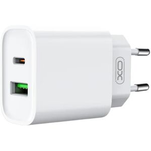 Apple XO USB-oplader med 1xUSB-C & 1xUSB PD 20W QC 3.0 18W med lightn