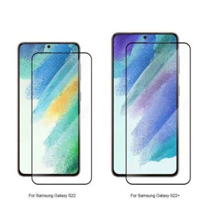 jq8 Samsung Galaxy S22/S22 plus - Fulddækkende hærdet glas/Prote S22
