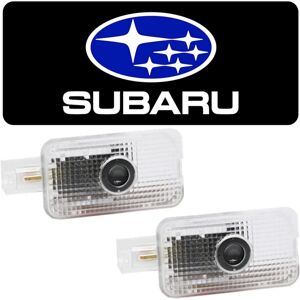 2 STK Bildør LED Logo Projektor til Subaru Integration Ultra-Brights Step Led Puddle Door Lights, Ultra-Bright LED 3D Laser Ghost Shadow Light