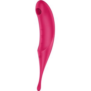 Satisfyer: Twirling Pro, Hybrid Air Pulse Vibrator Röd