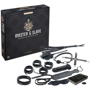 Tease & Please: Master & Slave, Bondage Game, Edition Deluxe Svart