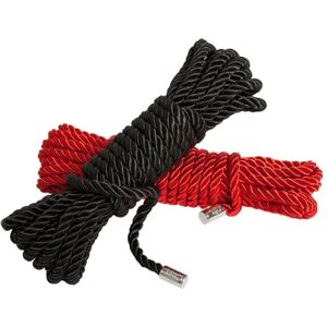 Fifty Shades of Grey: Restrain Me, Bondage Rope - Twin Pack Röd, Svart