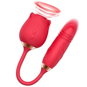 Rose Toy Vibrator til Kvinder, Qi-eu Vibrator med Vibrerende F.eks