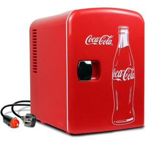 unbranded Coca-Cola Classic Portable 6 dåse termoelektrisk minikøleskabskøler/varmelegeme til hjemmet, sovesalen, bilen