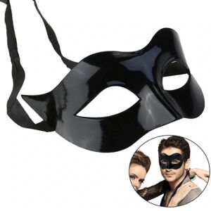 Maske Zorro Premium Venetian Masquerade Masker Par til mænd eller kvinder - sort 2-pak