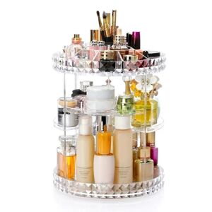 Makeup Organizer Kosmetisk opbevaringstaske Rotary Display Stand