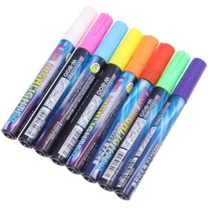 5 STK Queen Bee Marker Pen LED Highlighter 8FARVE SÆT 8FARVER 8Colors Set