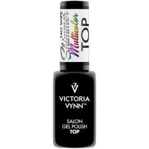 Top coat - Shimmer Multicolor - No Wipe - 8 ml - Victoria Vynn Multicolor