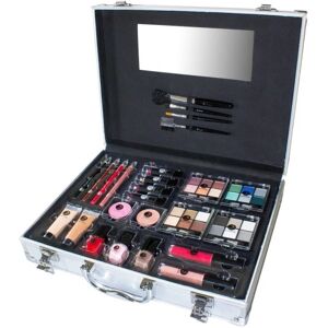 2K Beauty Unlimited Train Case Set Transparent