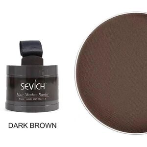 Sevich Vandtæt hårpulver Concealer Root Touch Up Volumizing Cover Up A Dark brown