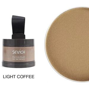 Sevich Vandtæt hårpulver Concealer Root Touch Up Volumizing Cover Up A Light coffee