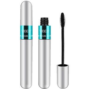 WATERBERST 2 i 1 Vibely Mascara 5x længere vandtæt kosmetik til naturlig forlængelse og fortykkelse Ingen klumpning 4d silkefibermascara