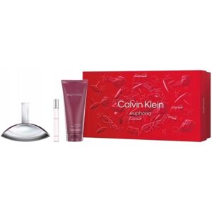 Giftset Calvin Klein Euphoria Edp 100ml + Edp 10ml + Body lotion Red