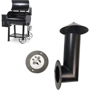 Bbq Pellet Charcaol Grill Røgstabel Skorsten Til Pitboss Traeger Camp Chef Ft