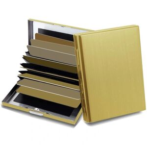 Angelbaby 10 Bakke XL Design Rustfrit stål Kortholder til mindst 10 kort Gold