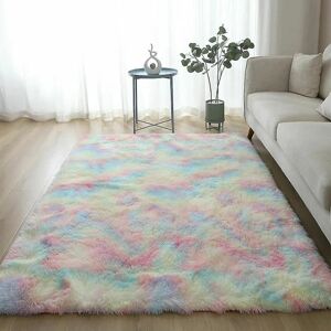 Tæpper Faux Fur Grå Sengetæppe Sofamåtte, Superblødt Tæppe Til Stue Soveværelse Børneværelse Bil Spisestue Fluffy Børnemåtte (80 X 150 Cm)