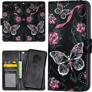 Samsung Galaxy S9 - Mobilcover/Etui Cover Sommerfugle