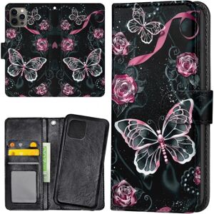 Apple iPhone 11 Pro - Mobilcover/Etui Cover Sommerfugle