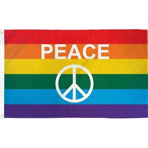 Peace Flag (90x150 cm (B)) Peace Dove Flag, Peace Flag, Polyester