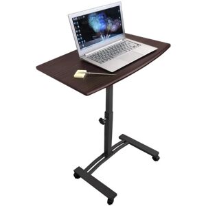 Tatkraft, Salute - Justerbart Laptopbord med hjul Brown