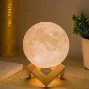måneformet bordlampe, natlys, kreativ fødselsdagsgave