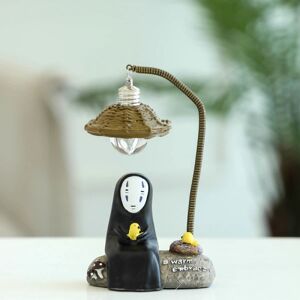 Spirited Away No Face Man Night Light Chi Chihiro Bord Skrivebordslampe Miyazaki Hayao Anime Kaonashi Kids Gave-FARVE： chick