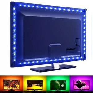 2m LED-Strip Lys til TV / Lyssløjfe / LED strip - RGB Multicolor