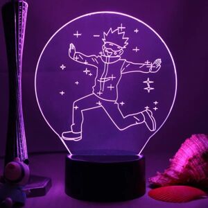 CLYARTPSAnime Jujutsu Kaisen LED-lampe Satoru Gojo for Kid Be