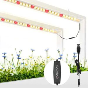 40W LED Plantelampe Full Spectrum Sunlight USB indendørs planter