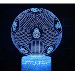 Fodboldgaver til drenge Fodbold 3d Illusion Lampe Fodbold 3d natlampe Gave til drenge Piger-jbk