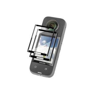 Til Insta360x3 hærdet glasfilm Hd skærmbeskytter 2 stk buede beskyttelsesfilmbeskyttere Access