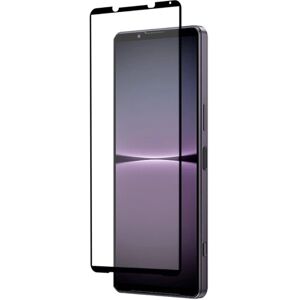 2-PAK SKALO Sony Xperia 1 V 5G FULL-FIT Hærdet Glas Skærmbeskytt Black