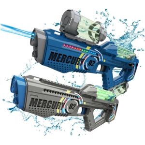 Mercury M2 Fuldt automatisk elektrisk vandpistol med lyseffekt Blue