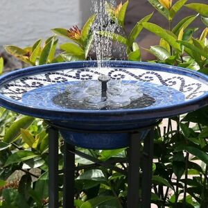 Ny Solar Fountain, 1,5w Fuglebad Fountain Have Decoration, Have Decoration Solar Fountain, til Mini Pond Outdoor